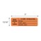 Nevs CMA Hourly IV Tubing - I.V. Set 72 Hours Only 15/16"x3" Flr Orng w/Blk NTUBE-4366 - alternate 2